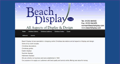 Desktop Screenshot of beachdisplay.com