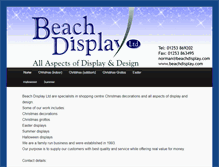 Tablet Screenshot of beachdisplay.com